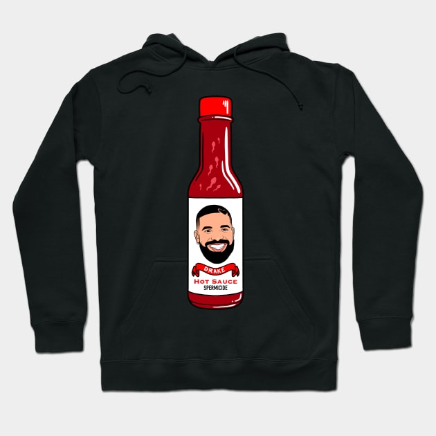 Drake Hot Sauce Hoodie by liomal